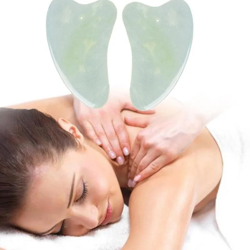 2019 Новый гуаша камень Массажная для лица нефритовый валик массажного