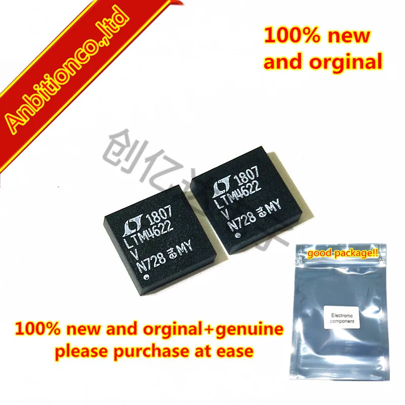 2 piezas 100% nuevo y original LTM4622IV # PBF linear Technology, seda-scteen LTM4622 LGA-25 LTM4622IV en stock-0