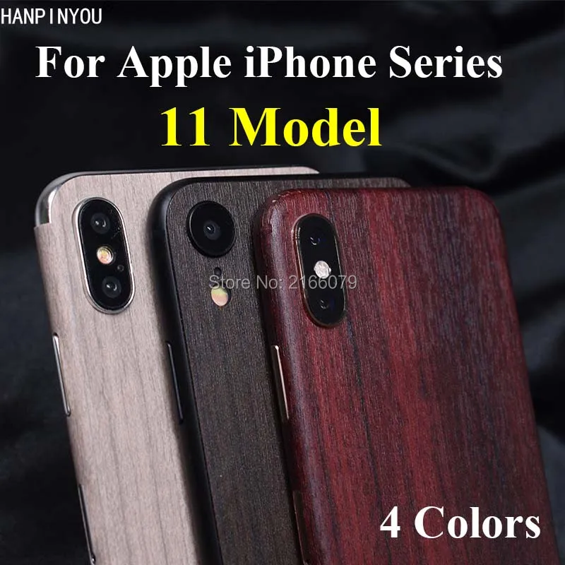 Для Apple iPhone 11 Pro X XS Max XR 6S 7 8 Plus задняя 3D имитация под дерево защита кожи переводная