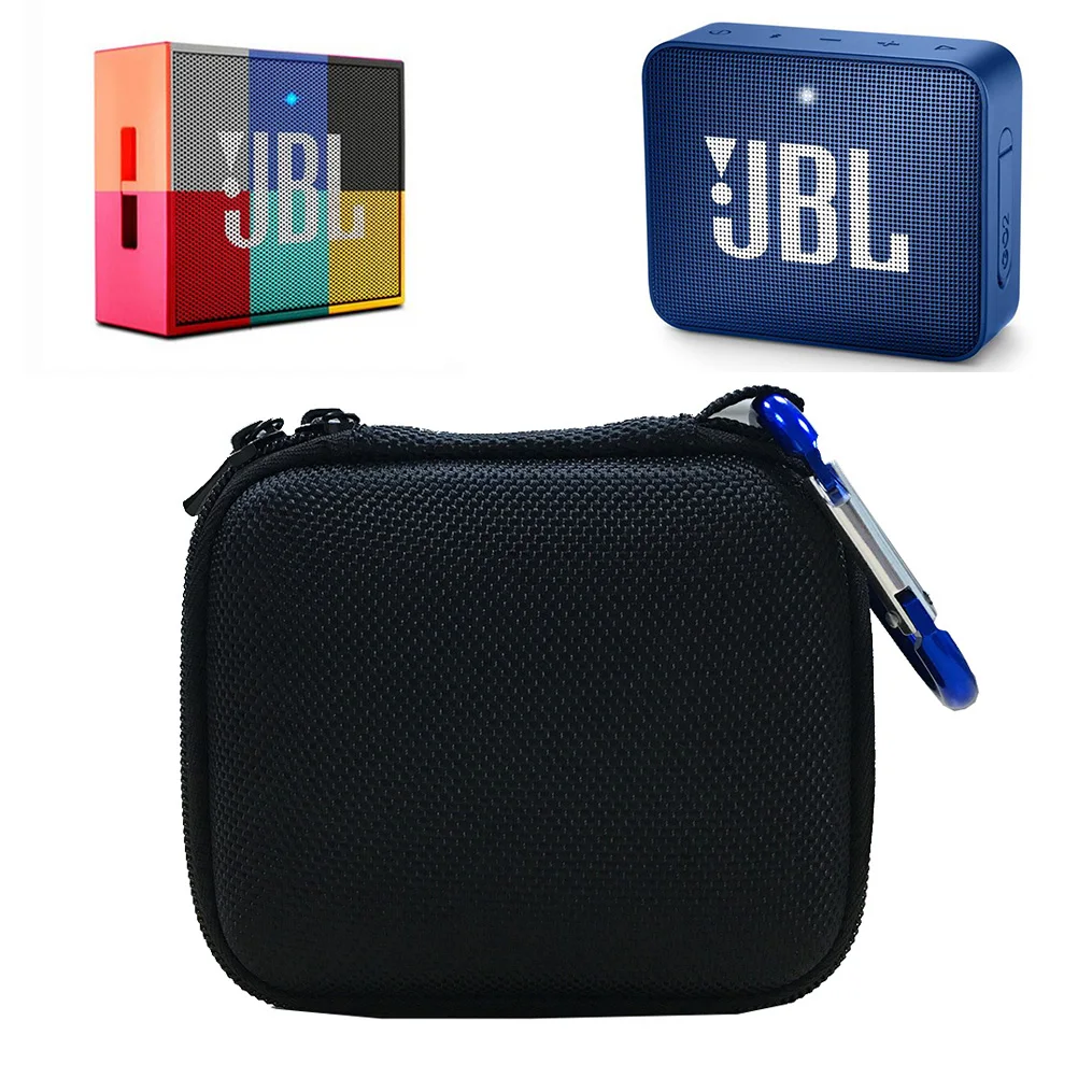 Жесткий чехол TTKK EVA для JBL Go 1/2 Bluetooth динамик сетчатый карман зарядного устройства