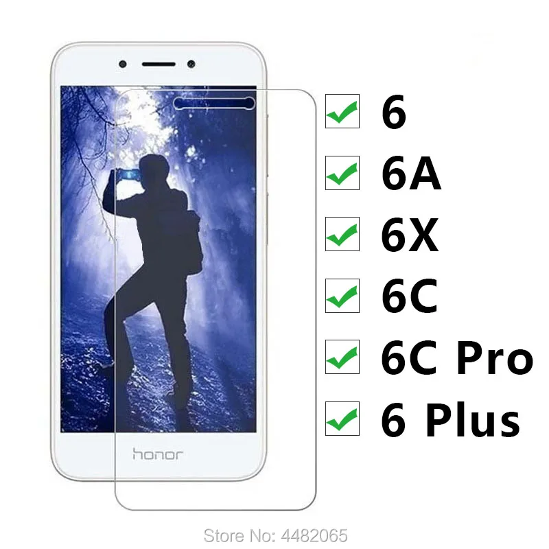 Защитное стекло для Honor 6c Pro закаленное Huawei 6a 6x6 Plus C X A C6 X6 A6 Защитная пленка экрана