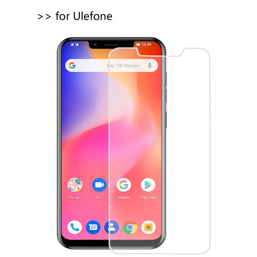 Прозрачная защитная пленка из закаленного стекла для Ulefone power 5 6 3 3S Mix 2 S S9 Pro S10 Note 7