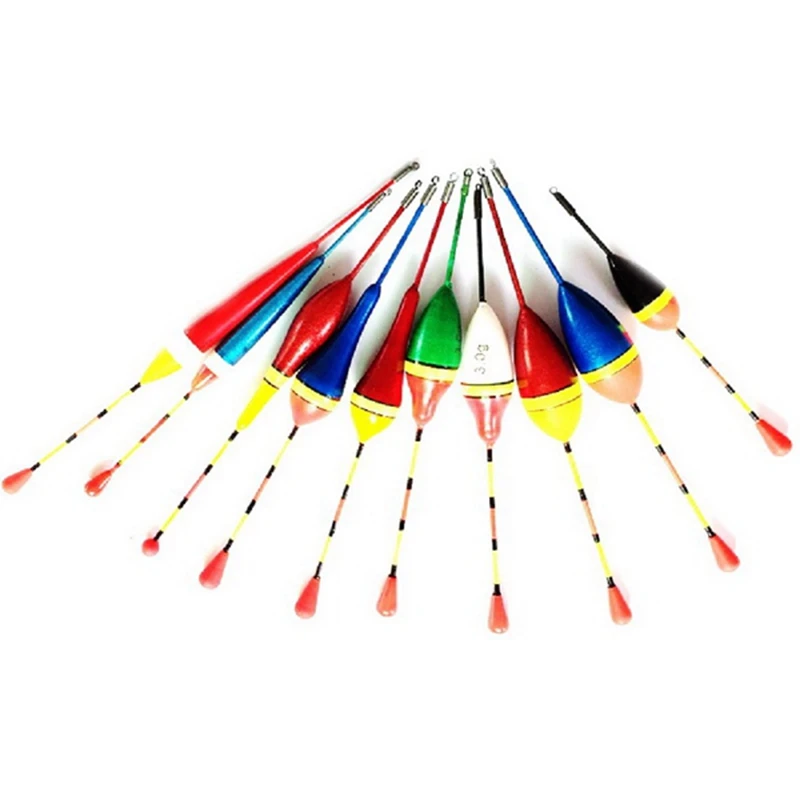 SEWS 10Pcs набор поплавков для рыбалки буй поплавок разных размеров