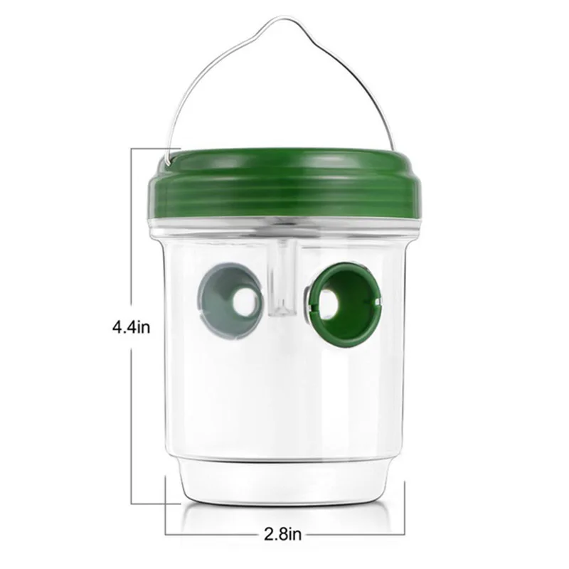 Promotion! 1 Pcs 2V Wasp Trap Catcher Life Outdoor Solar Powered With Ultraviolet LED | Дом и сад