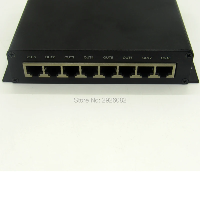 Sd-карта DMX LED pixel lighting контроллер 8 портов выход (on-line/off-line/wifi/синхронизации/DMX/пять в