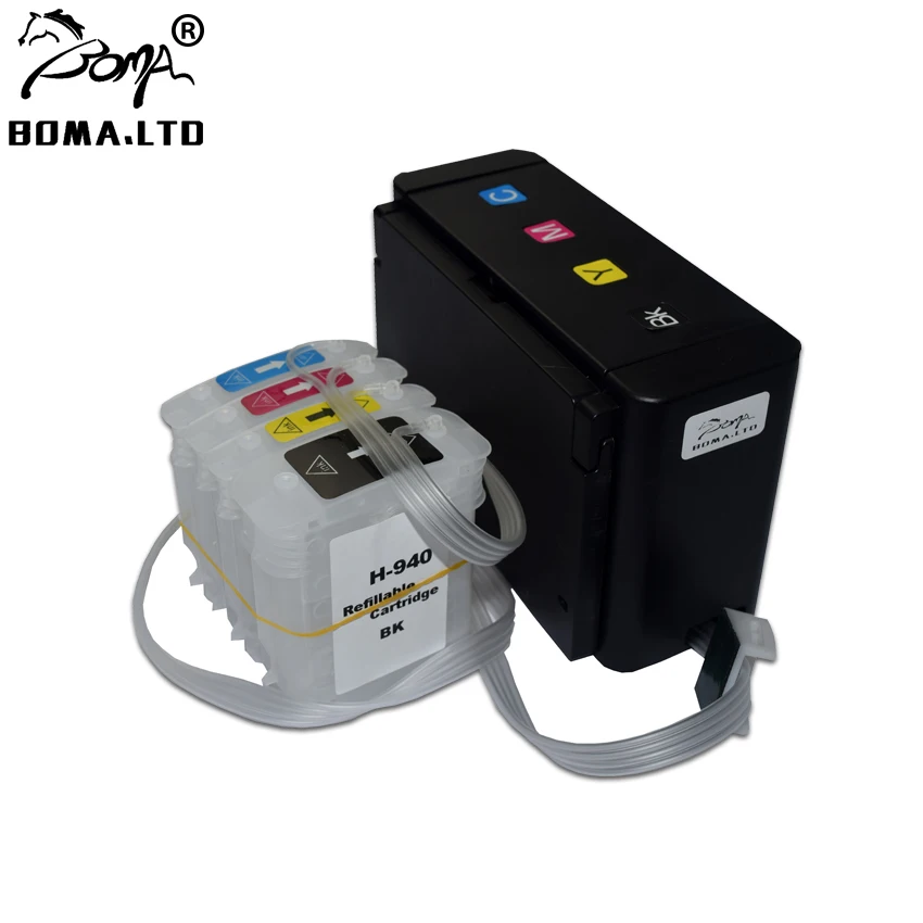 Система непрерывной подачи чернил BOMA.LTD для принтера HP 940 CISS Officejet Pro 8500 8000 8500A|continuous