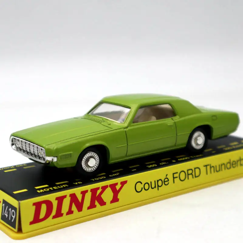 Atlas 1/43 изящный игрушки в соответствии с указанным 1419 купе FORD THUNDERBIRD литьё под