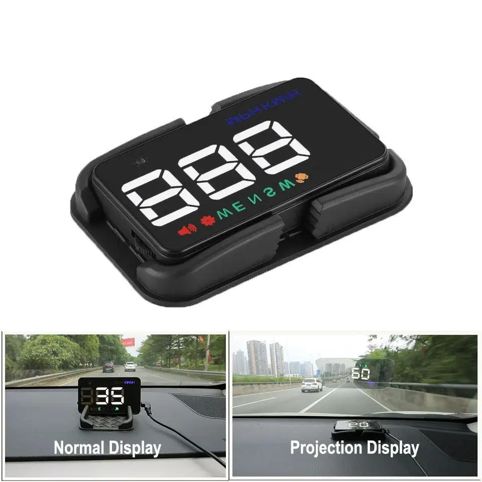 3 5 дюймов GPS HUD Автомобильный дисплей на лобовое стекло авто проектор бортовой
