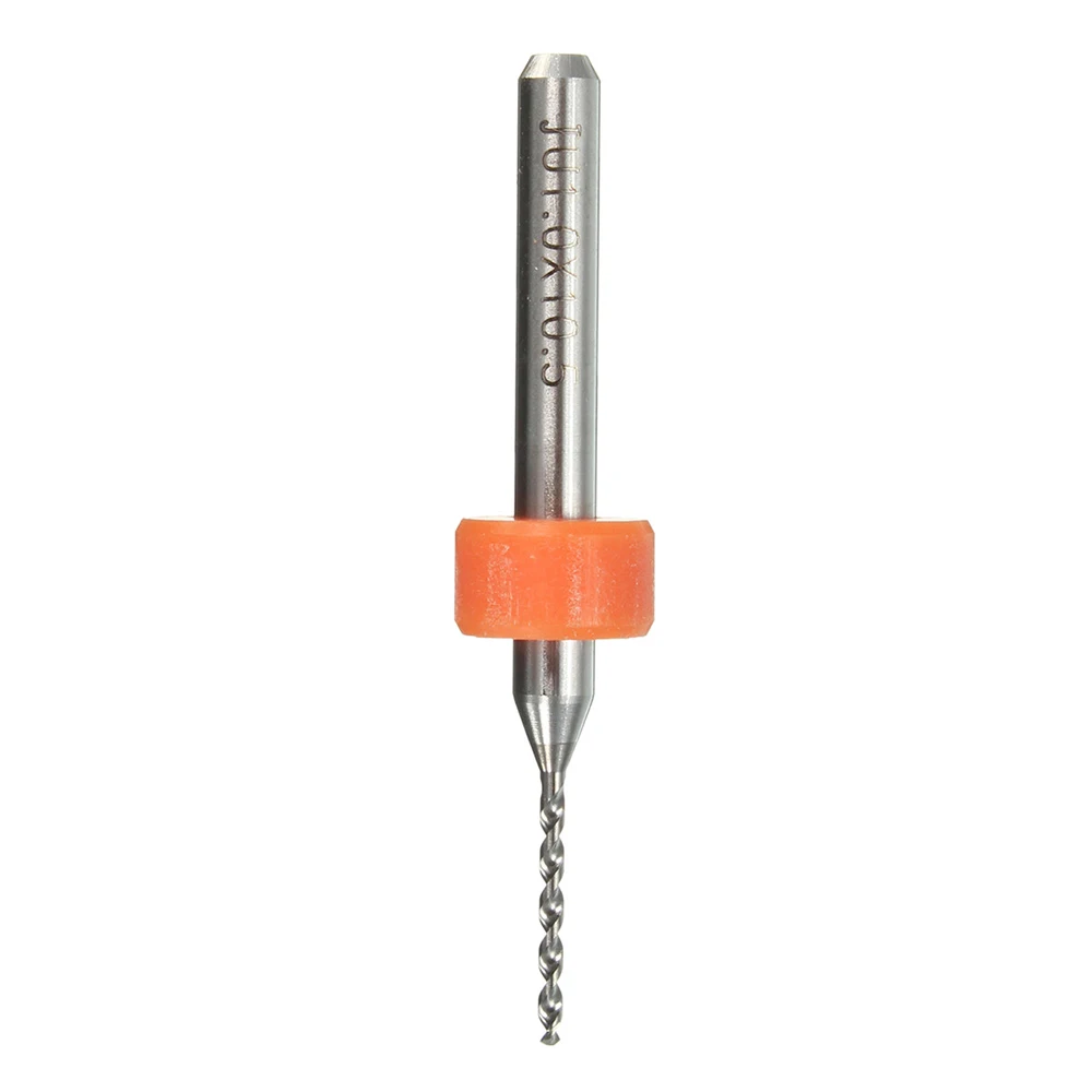 10 PCS 1.0mm carbide alloy drill bits Micro CNC PCB Print Circuit Board End Mill Drill Router Bits For Woodworking Tools | Инструменты