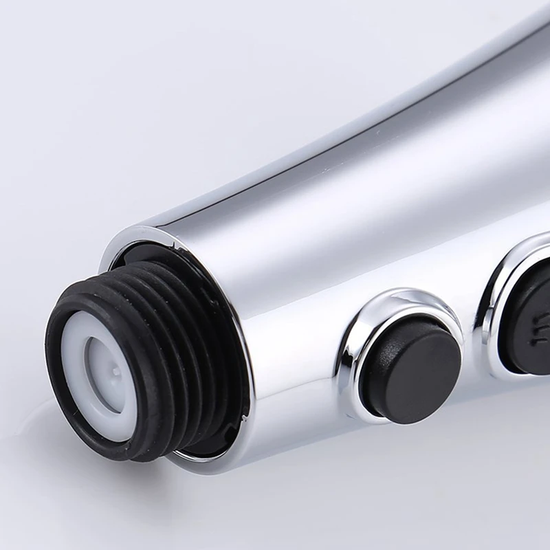 Kitchen Sink Faucet Head 2-Function Pull Out Spray Replacement Part 1/2 Inch Ips Connections Polished Chrome | Дом и сад