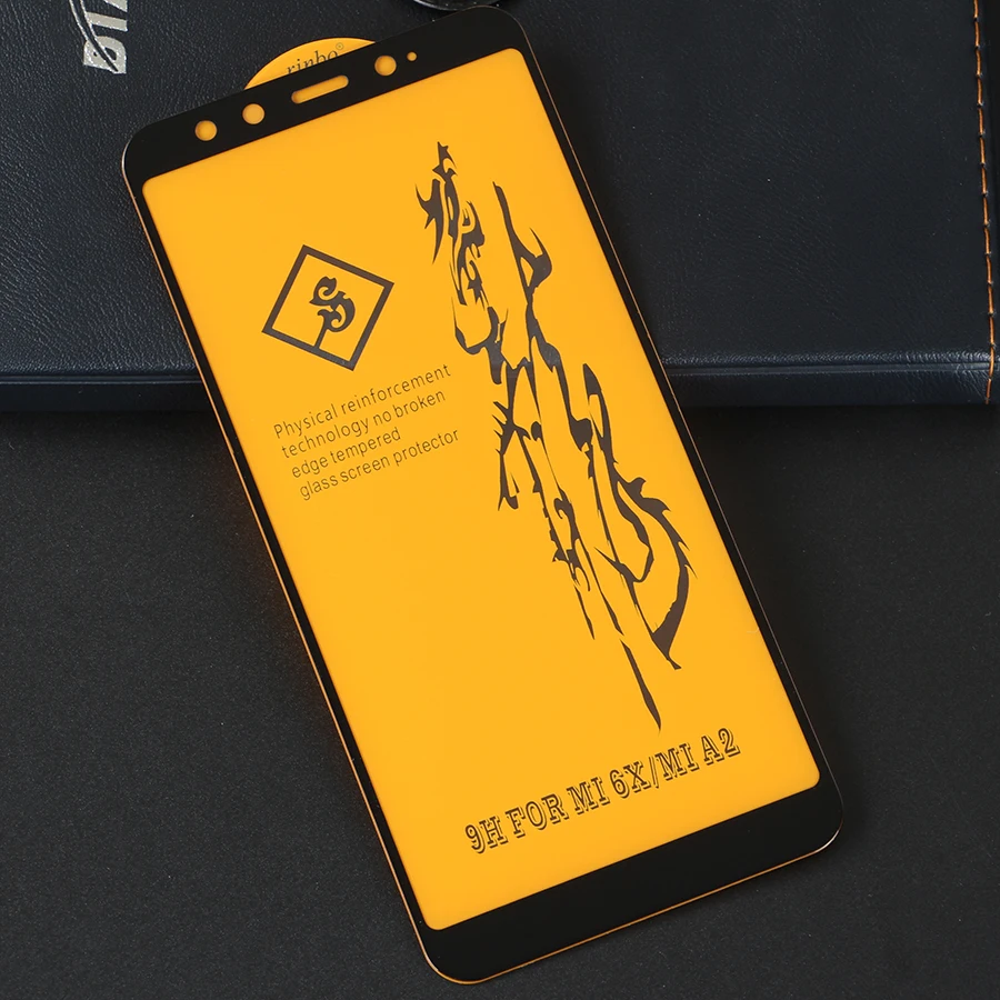 VLАDI mi r Новый 6D полностью наклеиваемая поверхность закаленное Стекло для Xiaomi A2