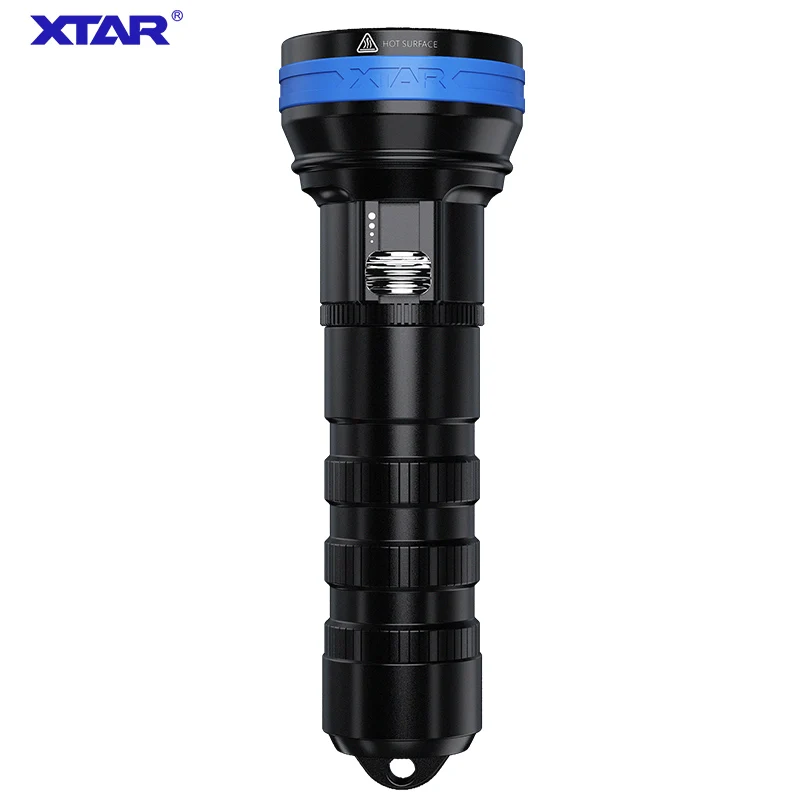XTAR D06 1200 фонарик для дайвинга Cree XP L2 V6 Макс люмен луч расстоянии 50 м магнитный