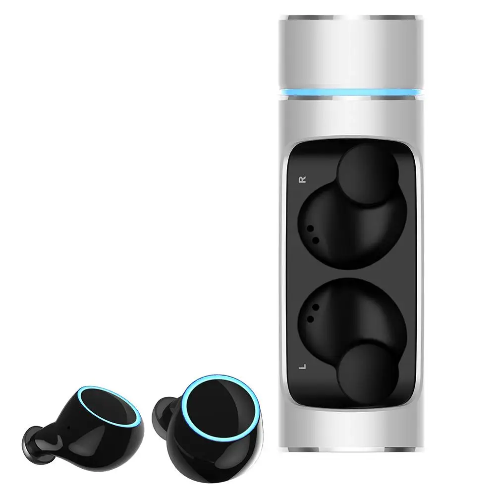 Беспроводные Bluetooth наушники стерео вкладыши бинауральные высокое качество звука