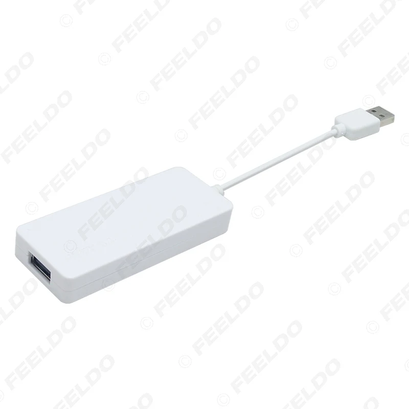FEELDO 1 компл. USB ключ работает с Apple iOS CarPlay Android авто для автомобиля Система головное