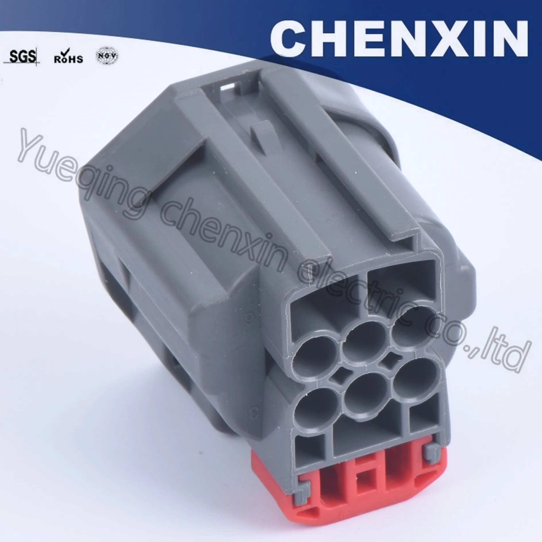 Серый 6 pin 1 5 female водонепроницаемые Автомобильные Разъемы автомобильный разъем