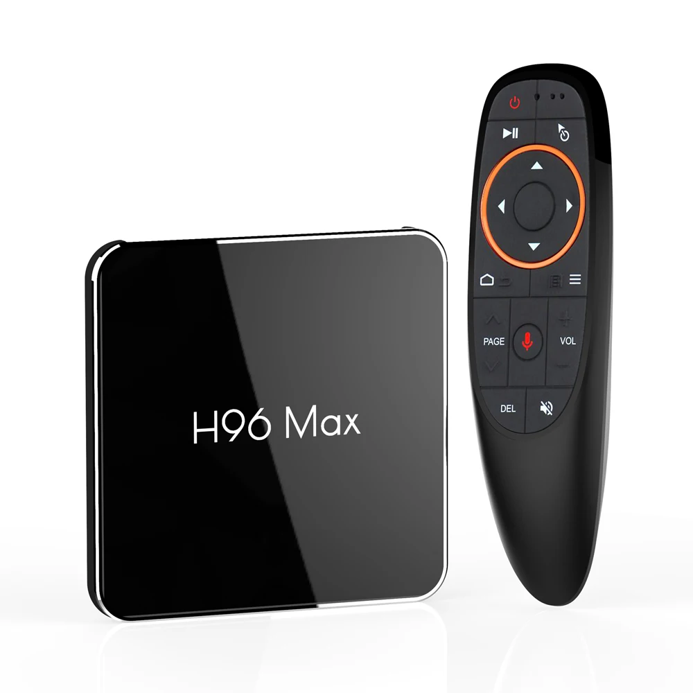 Смарт ТВ бокс H96 MAX X2 S905X2 4 ГБ 32 5 Гб WIFI USB 3 0 HD 2 1 4K Android 8 четырехъядерный bluetooth