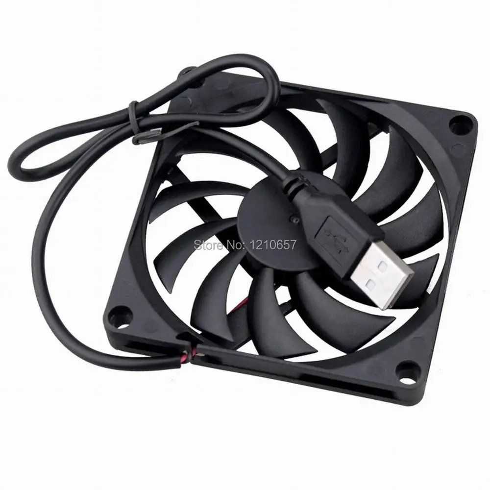 1 шт. Gdstime 8010s 80 мм 80x80x10 8 см DC 5 В USB коннектор Осевой поток охлаждающий