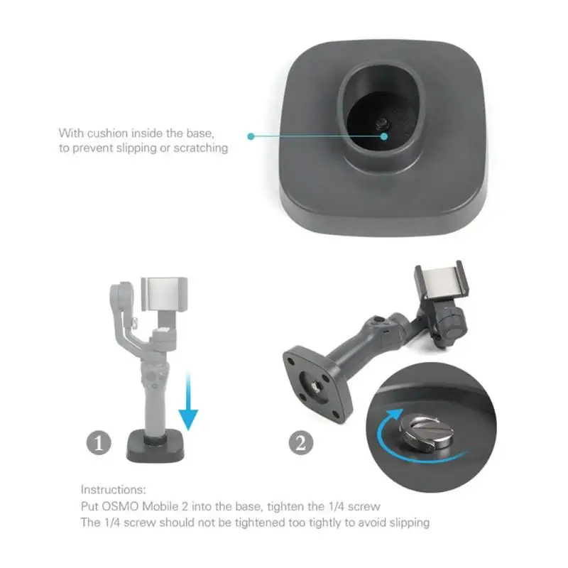 Портативная подставка для DJI Osmo Mobile 2 ручной карданный стабилизатор Базовая