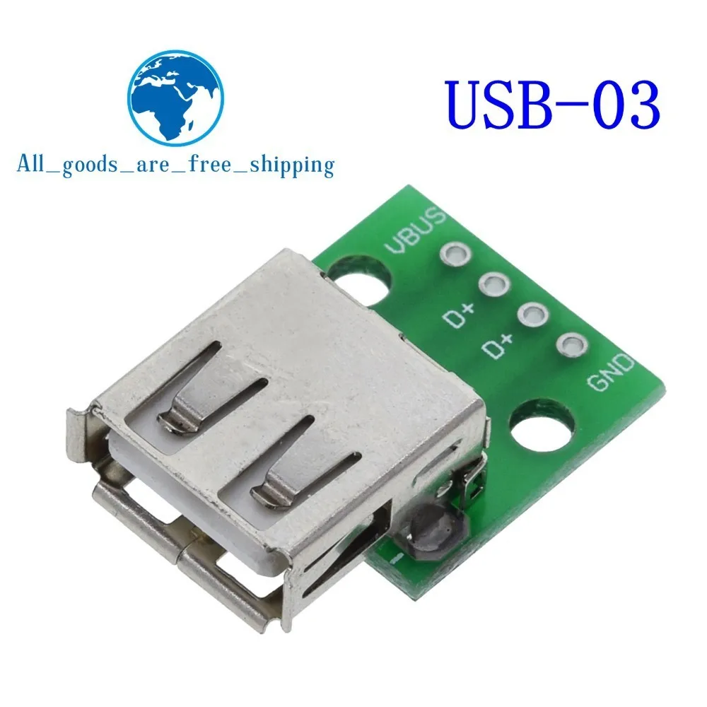 10 шт. USB разъем/MINI MICRO USB для DIP адаптер 2,54 мм 5pin Женский Разъем b Тип USB2.0 Женский PCB конвертер USB-01