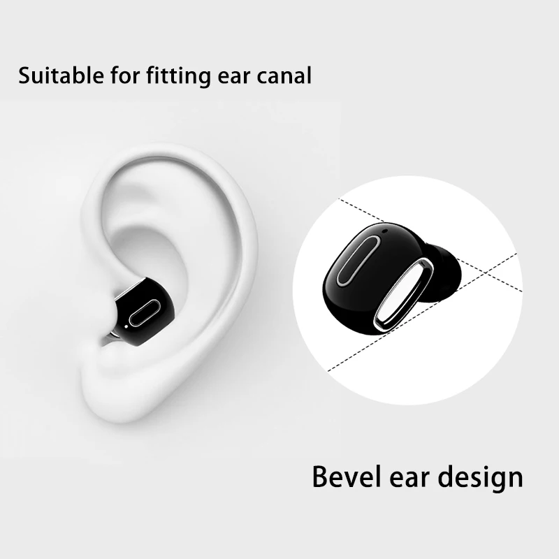 Капсула беспроводные TWS наушники V4.2 Bluetooth гарнитура глубокий бас стерео звук