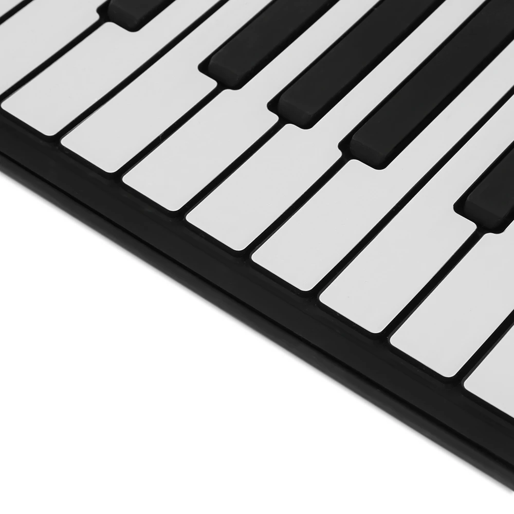 Портативная силиконовая 88 клавишная ручная Рояль с MIDI игрушка электронная