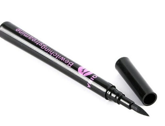 Горячие черная Водостойкая Подводка для глаз жидкая подводка Карандаш Макияж