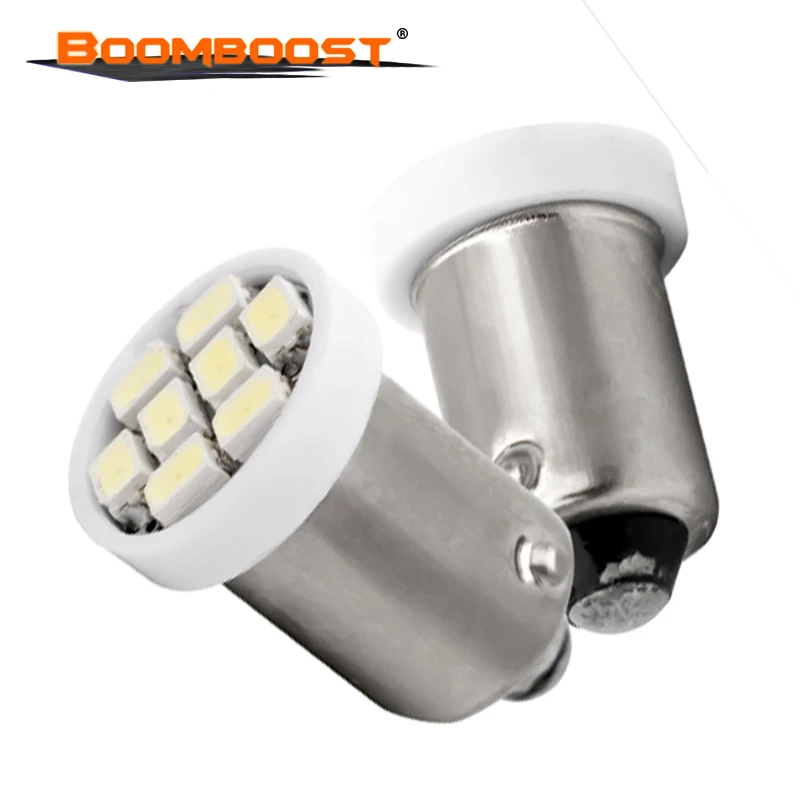 Горячая распродажа! 10 шт. BA9S 8SMD 3020 светодиодный 6523 1895 H6W T4W 8 smd 1206 клиновидный