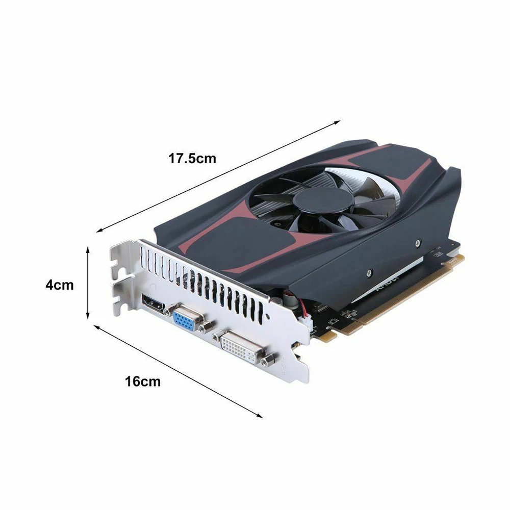 HD7670 видеокарта 600 МГц 4G/128 бит PCI E видео независимая видеокарта|Аксессуары для