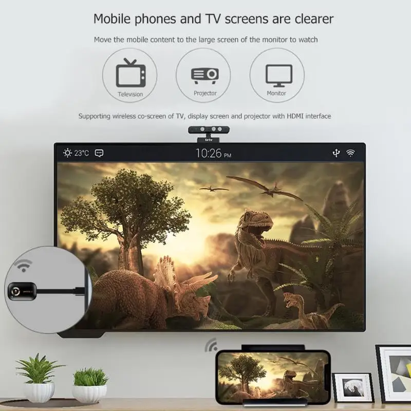 G9 плюс 4 K 2 4G HDMI беспроводной WiFi Дисплей Dongle HDTV Видео переходник с поддержкой