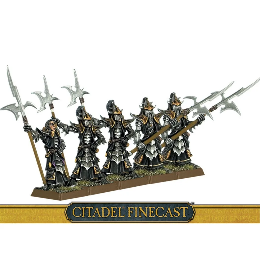 Dark Elf Black Guard (старый) (металл 5 шт)| |