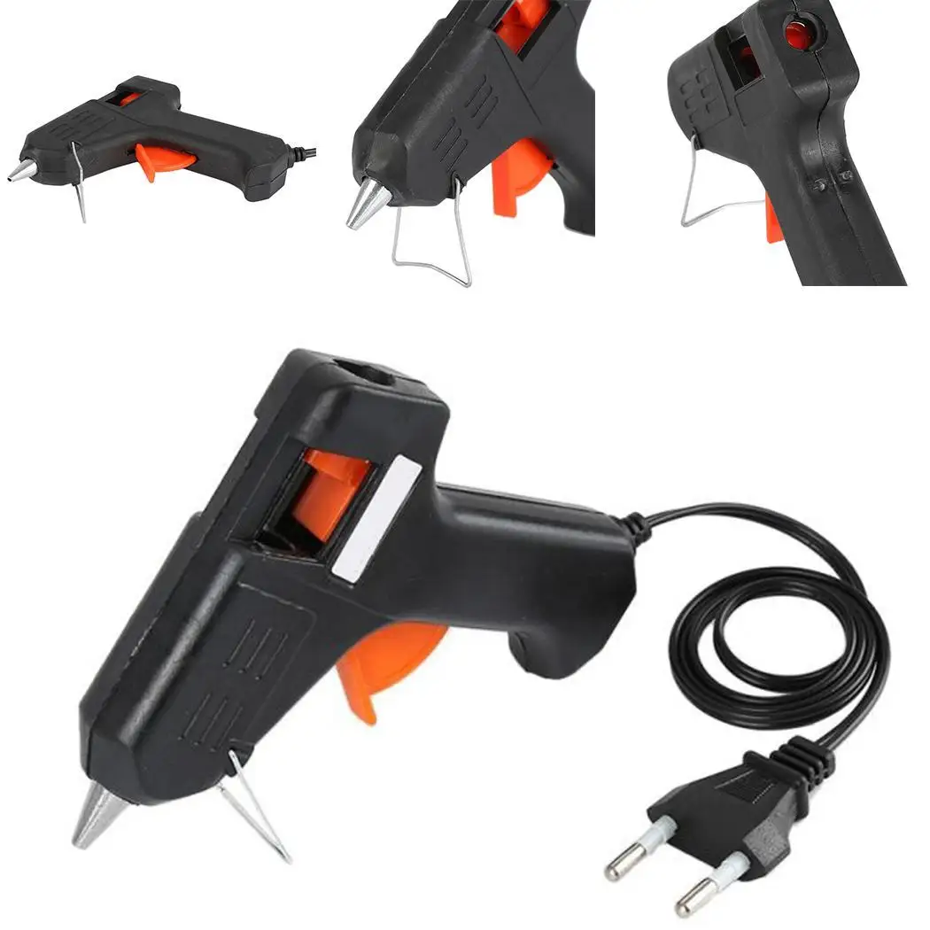 US Plug Новый горячий 20 Вт клеевой пистолет для расплава (не включая клеевые палочки)