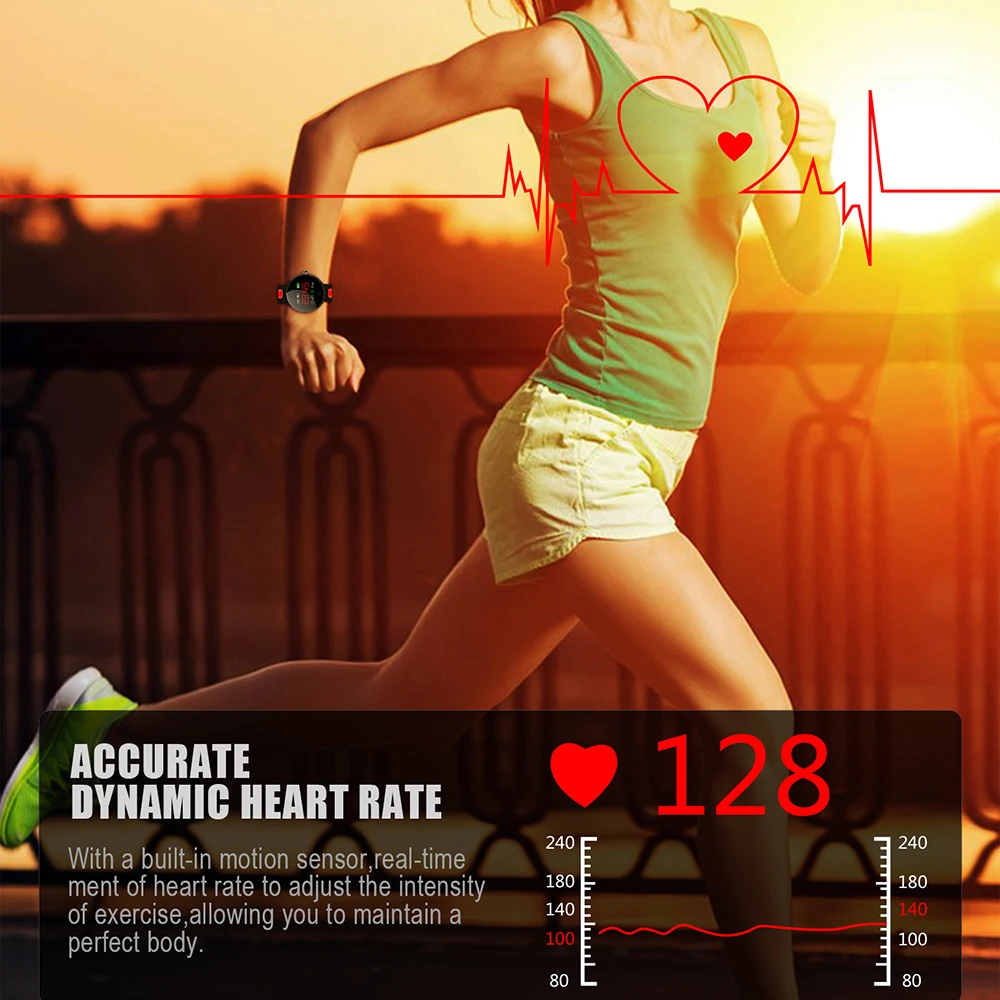 Смарт-часы MC02 с напоминанием о менструальном циферблате Шагомер Смарт-браслет