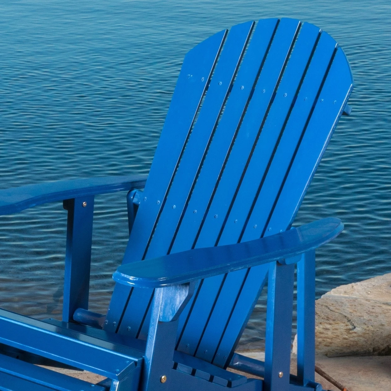 Katherine для улицы с отклоняющейся спинкой деревянные Adirondack стул подставкой ног