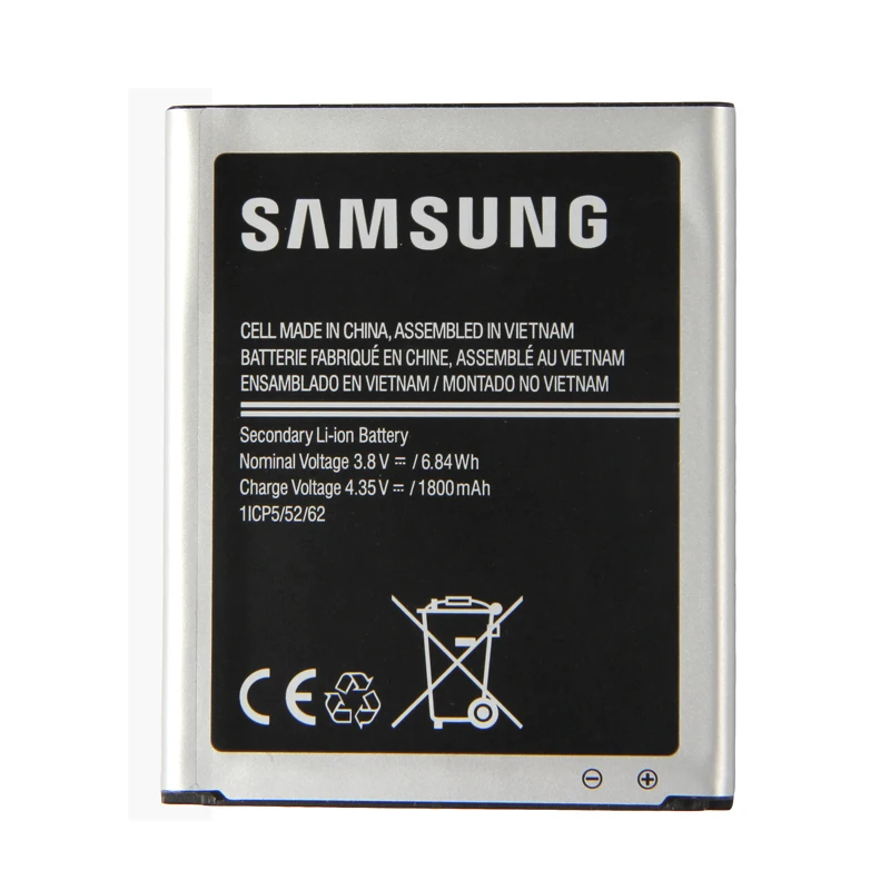 Оригинальный высококачественный аккумулятор для Samsung Galaxy J1 J Ace J110 EB BJ111ABE J110F J110FM