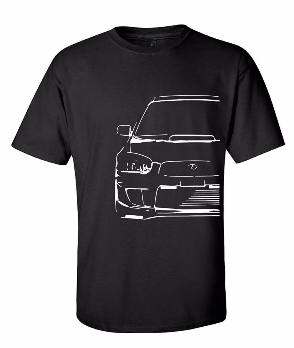 

New 2019 Hot Summer style Casual T-Shirt Printing O Neck T-Shirts Male Men's Steampunk WRX STI Car Rally Fashion Tee Shirt