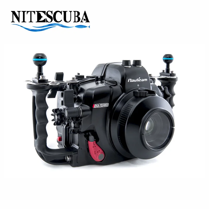 NiteScuba Дайвинг Nauticam huosing NA 7DMKII для 7D Mark II водонепроницаемый чехол камеры 17319