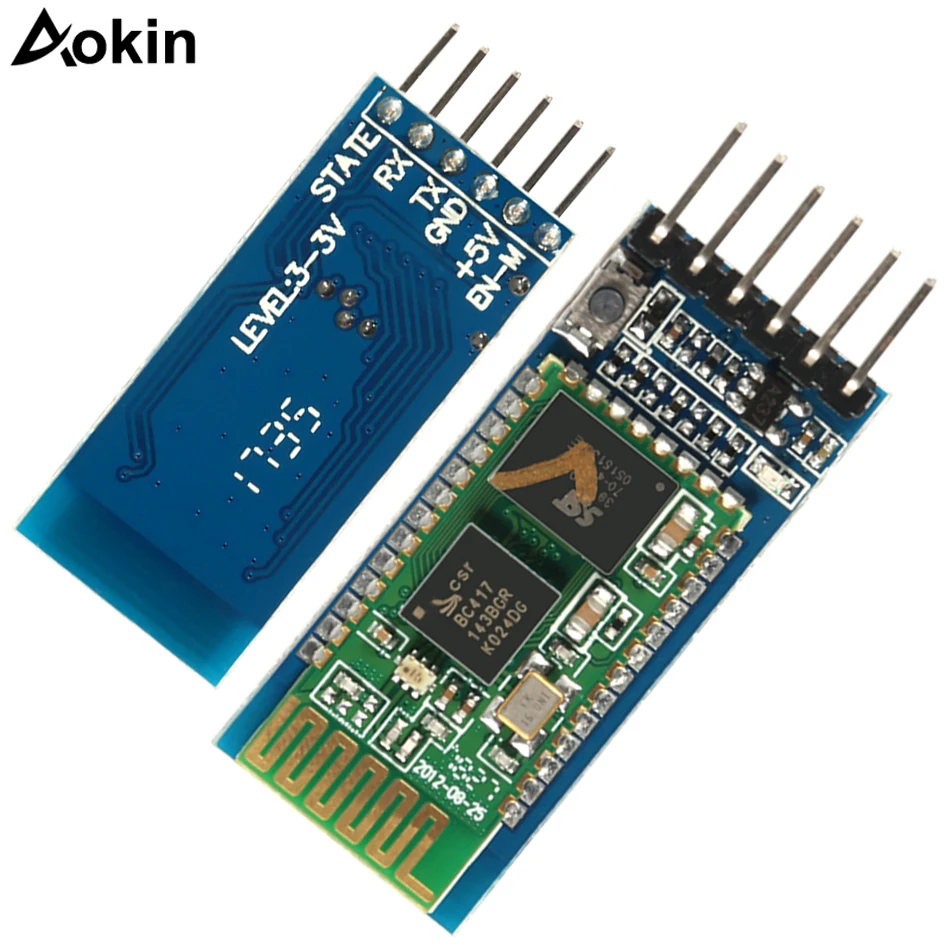 HC-05 6-контактный переходник с внутренней Беспроводной Bluetooth радиочастотный