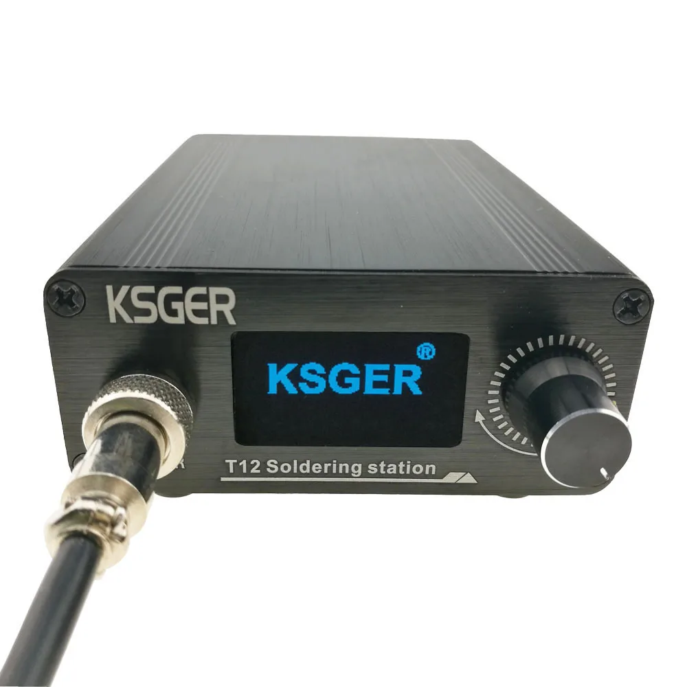 : KSGER V2.01 T12 паяльная станция цифровой Температура контроллер Электрический