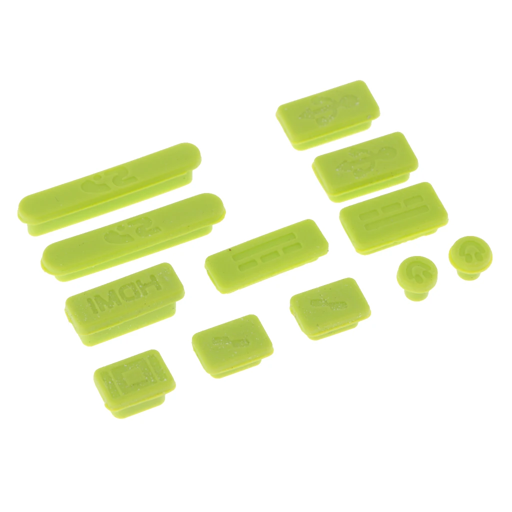 Пылезащитный/пылезащитный Разъем для Apple Notebook Macbook Pro/Air/Retina Green|Компьютерные