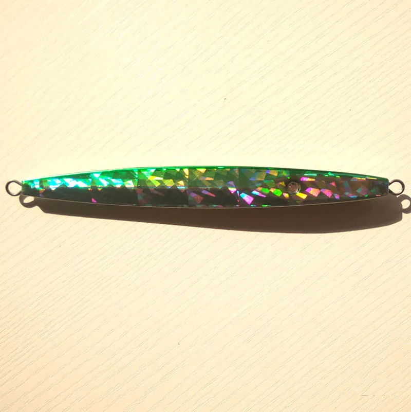 

New design 5pcs 300g lead fish lead jig knife jig Mixed 5 colors with seperate package free shipping