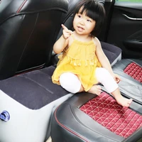 inflatable gap cushion car travel bed for auto seat accessories back seat gap pad air cushion outdoor and air pump to choose