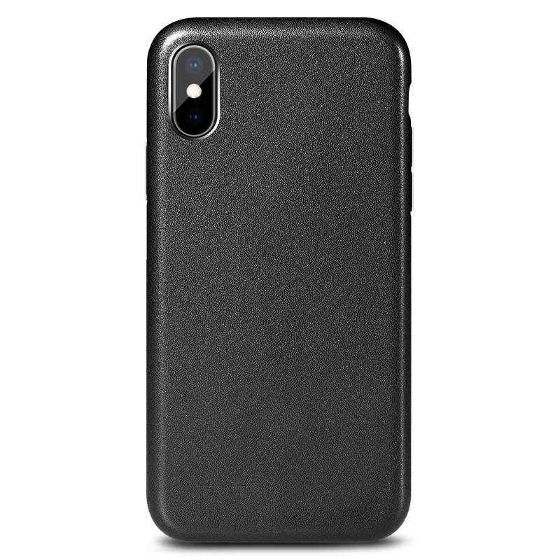 PORSERI кожаный чехол для IPhone X XS 5 8 XSMax 6 мужчин и женщин бизнес аксессуар защитная