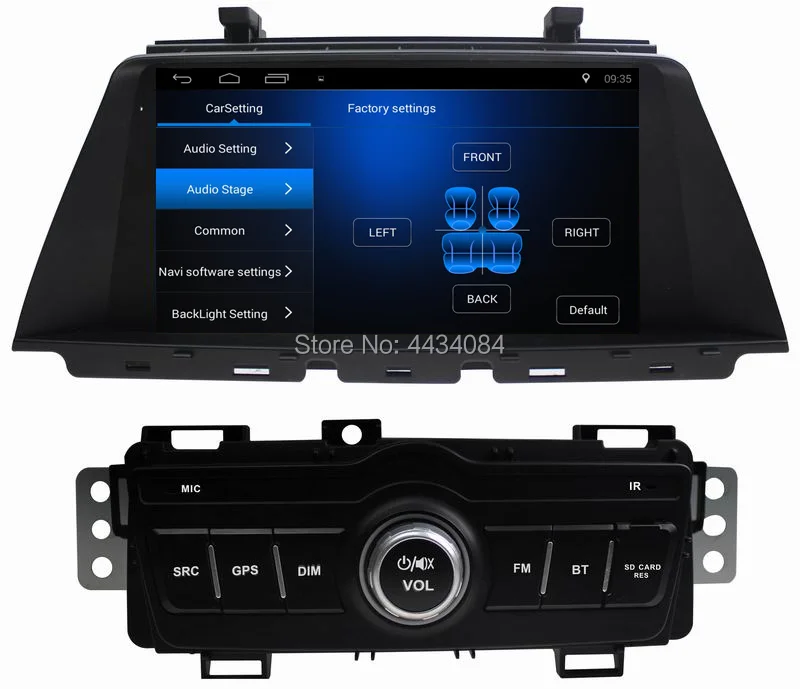 Ouchuangbo Автомобильный gps аудио головное устройство стерео для Zotye Domy X5 поддержка USB