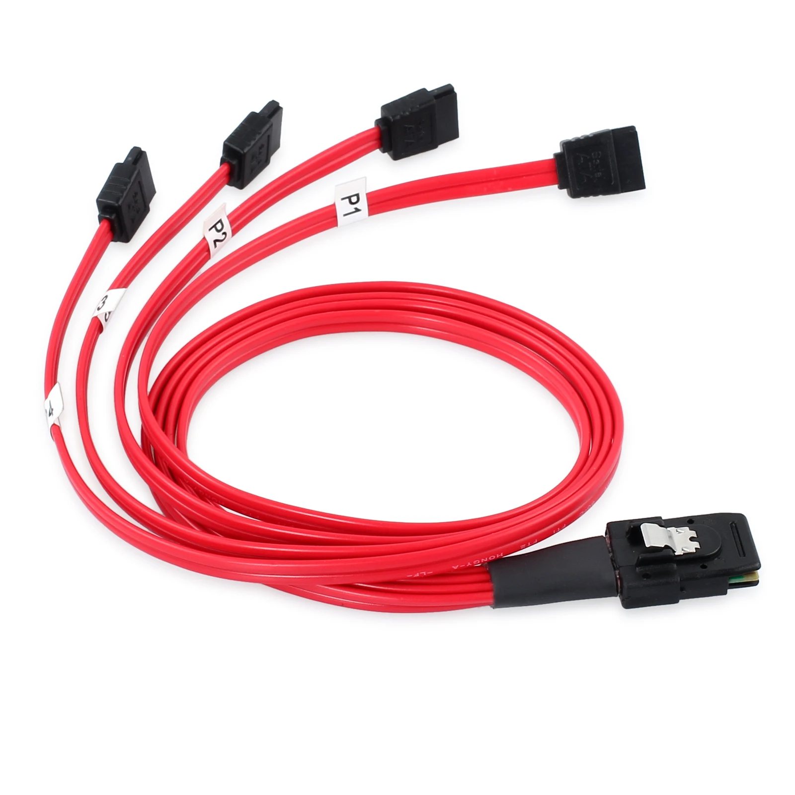 Proster Mini SAS to 4 SATA Cable Adapter SFF 8087 многополосный внутренний сплиттер Adapter|Компьютерные