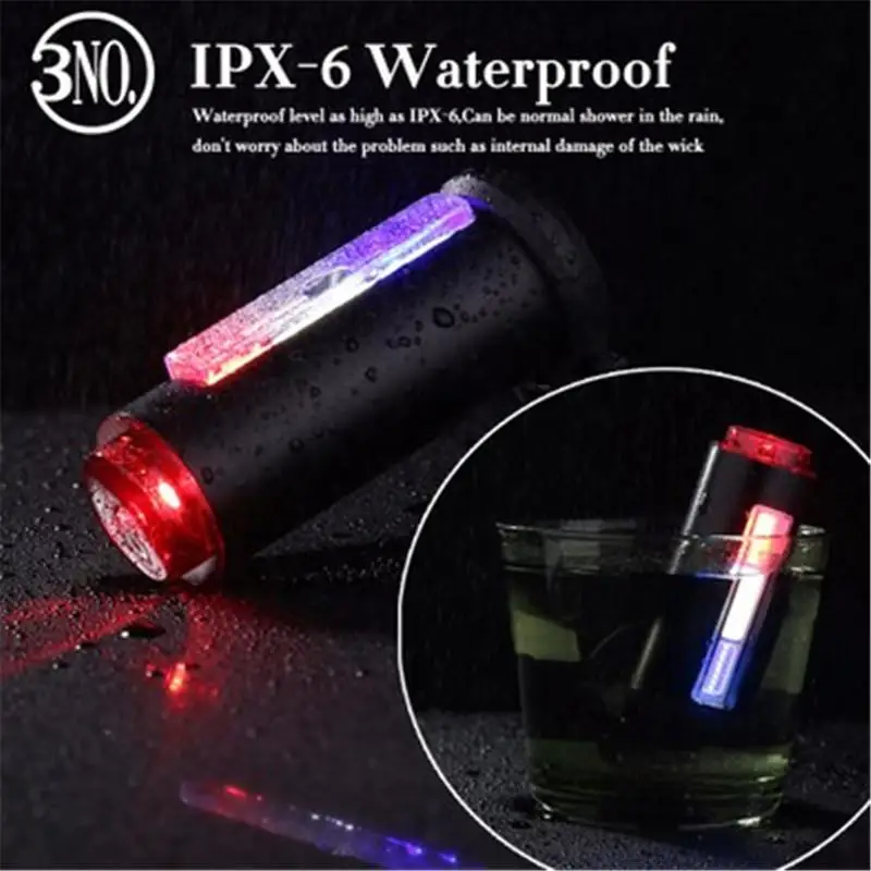 

Cycling Light USB Rechargeable Bicycle Rear Light Waterproof 3 Mode LED Bike Tail Light Night Warning Safety Signals