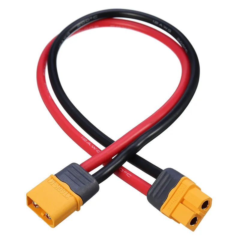 High Quality Amass 20cm/30cm 12AWG XT60H-F Male to Female Plug Wire Cable Adapter | Игрушки и хобби