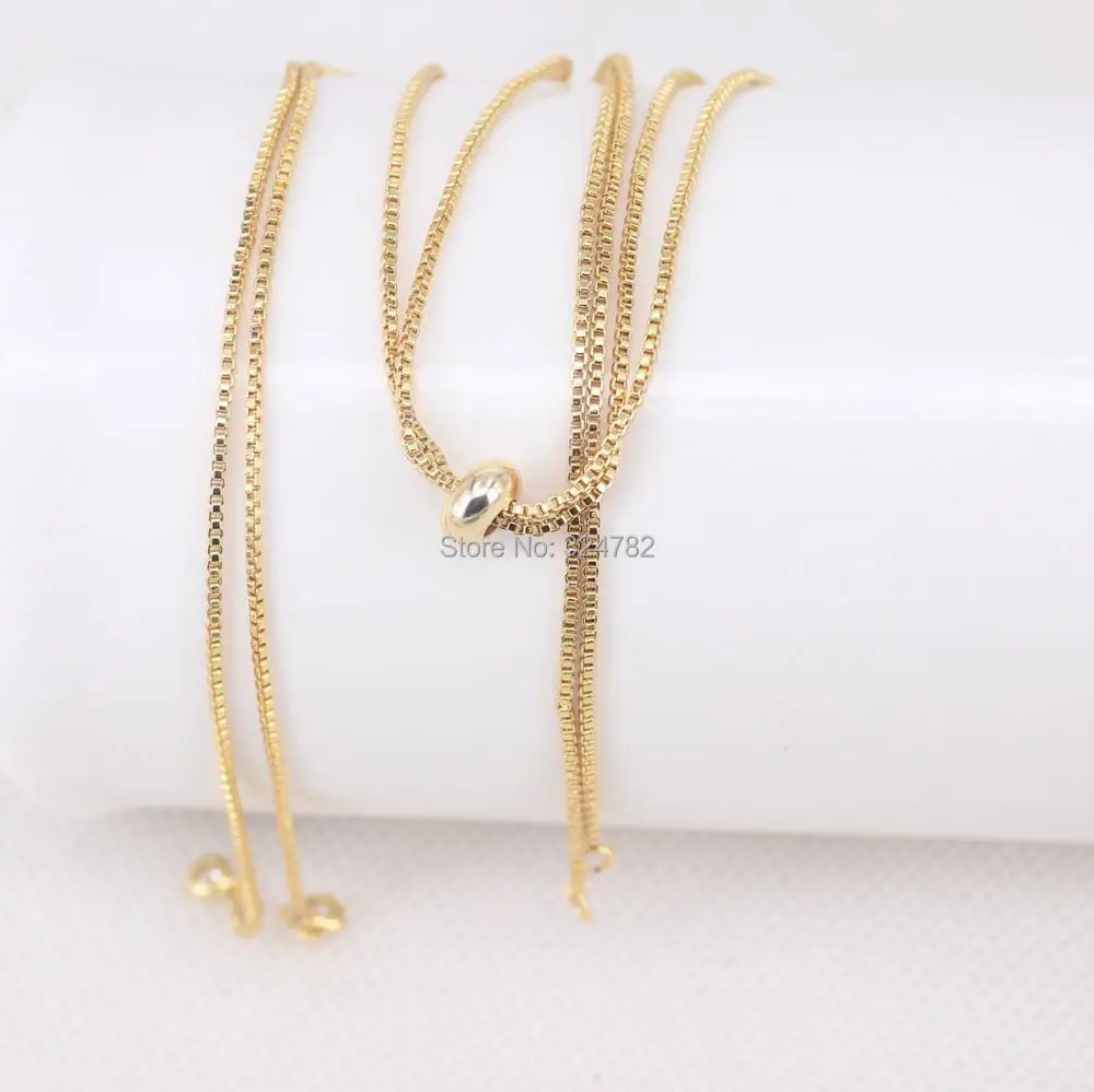 10pcs Gold Chain for Making Necklace Adjustable Jewelry Supply DIY | Украшения и аксессуары
