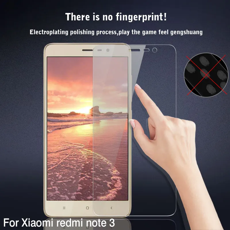 Для Xiaomi Redmi Note 3 Pro закаленное стекло Передняя пленка протектор экрана 5 дюймов для