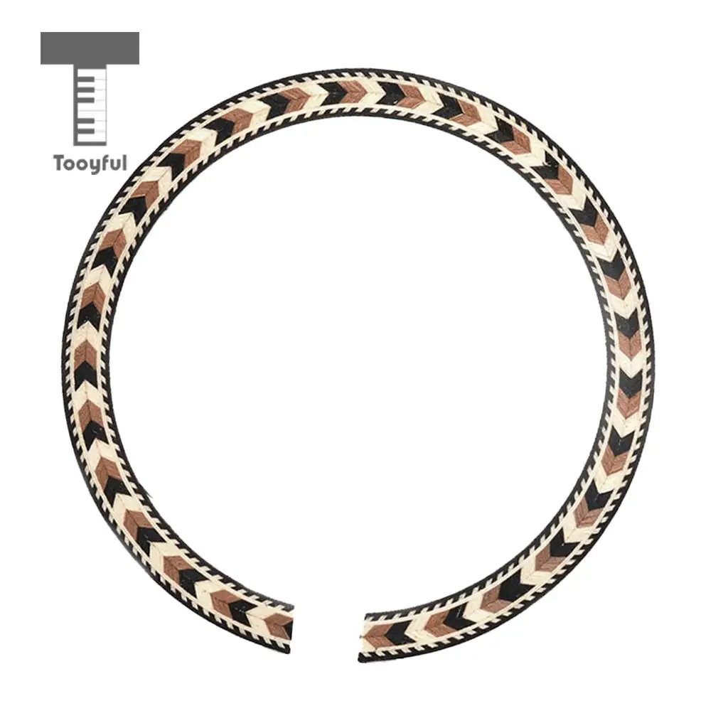 Звуковая наклейка Tooyful Wood Soundhole Rosette со звуковым отверстием для акустических и