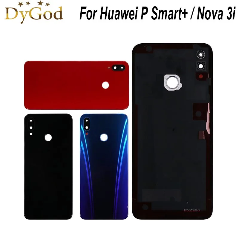 6 3 дюймов для Huawei P Smart + /P Plus /Nova 3i крышка аккумулятора 100% новый прочный задний
